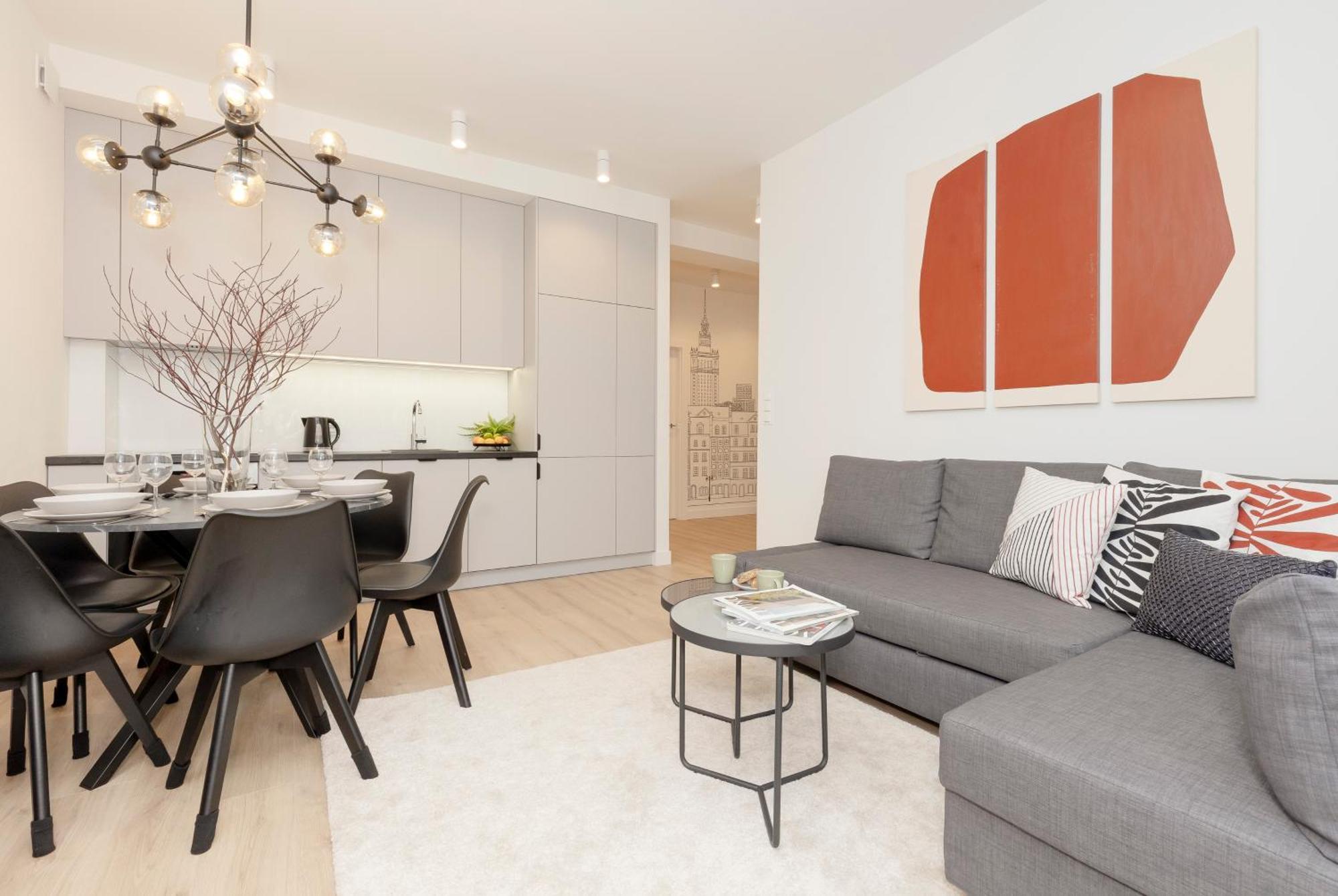 Amazing Spacious Apartments In Warsaw City Center By Noclegi Renters מראה חיצוני תמונה